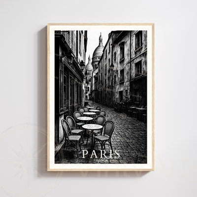 Affiche Paris | Poster Montmartre - Sacré Cœur | Affiche France