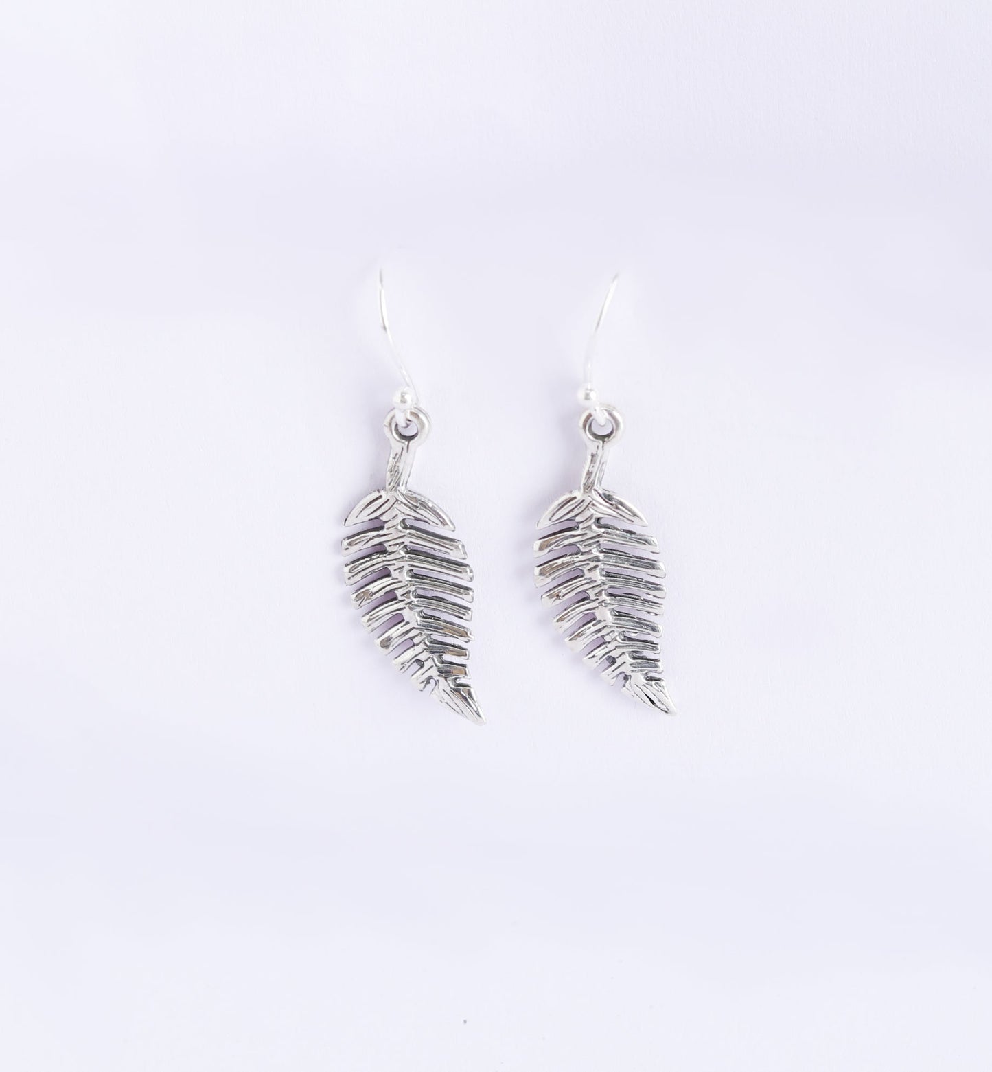 Leaf Hook Earrings-2