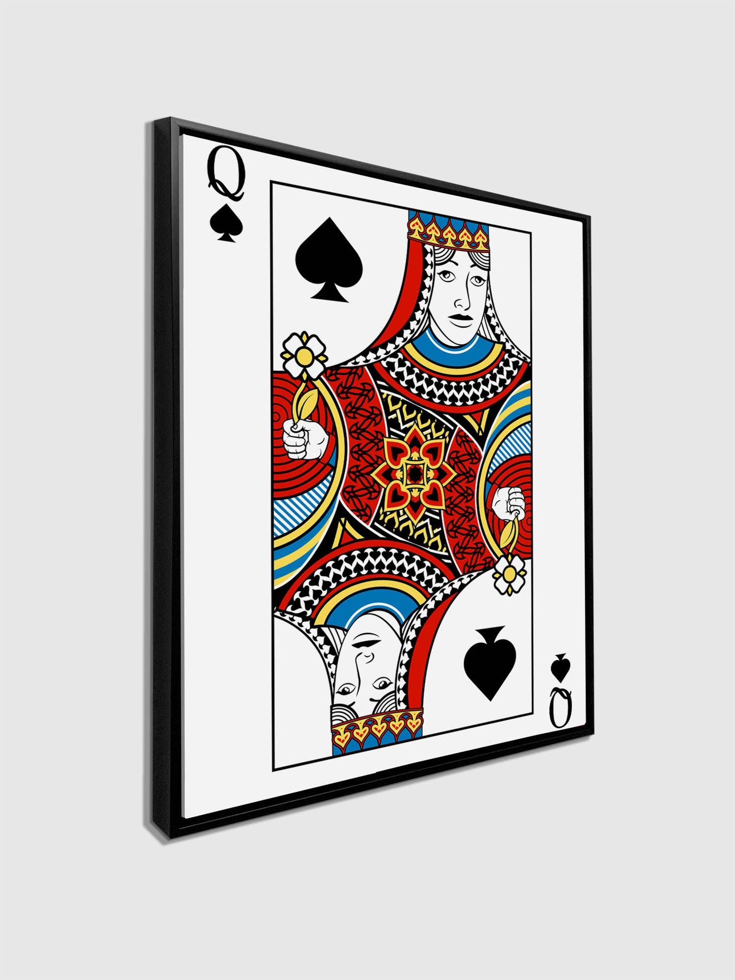 Wall art-Queen of Spades-Modern Art
