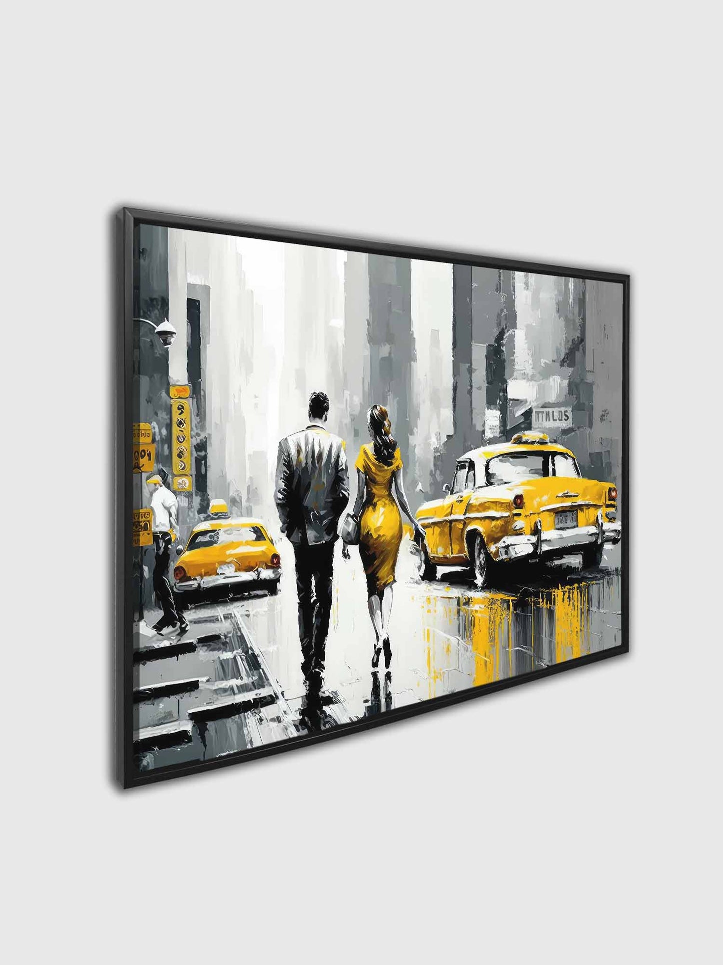Wall Art-Vintage New York Scene-Canvas Print-2
