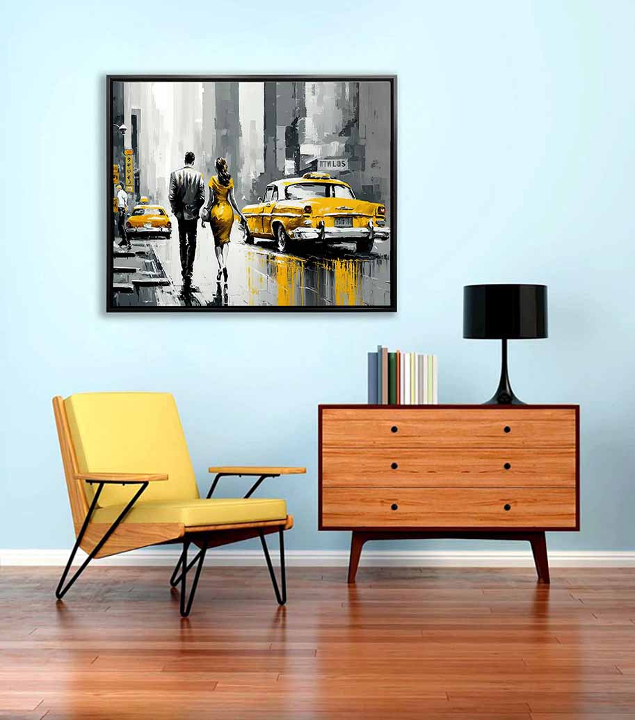 Wall Art-Vintage New York Scene-Canvas Print-4