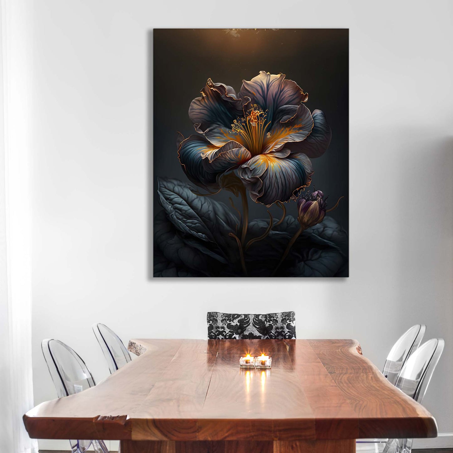 Flower Art- Fine and Modern wall art- Botanical Prints Wall Art-2
