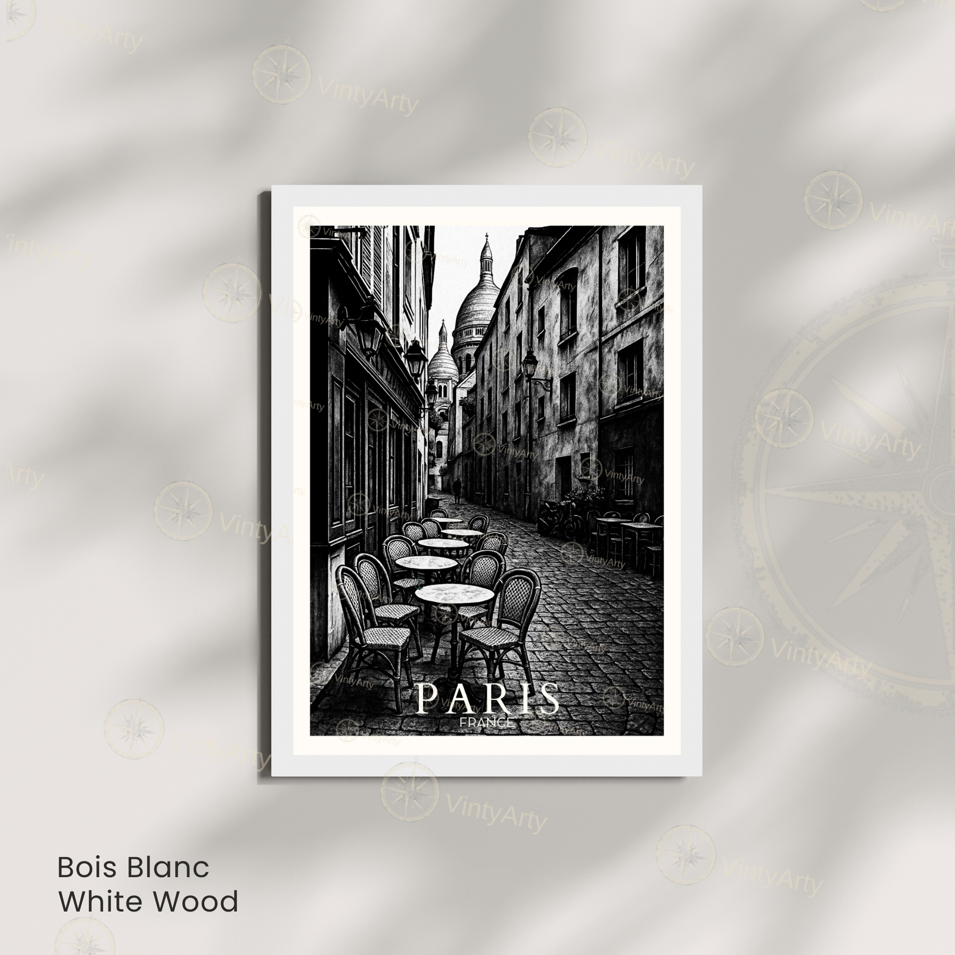 Affiche Paris | Poster Montmartre - Sacré Cœur | Affiche France-4