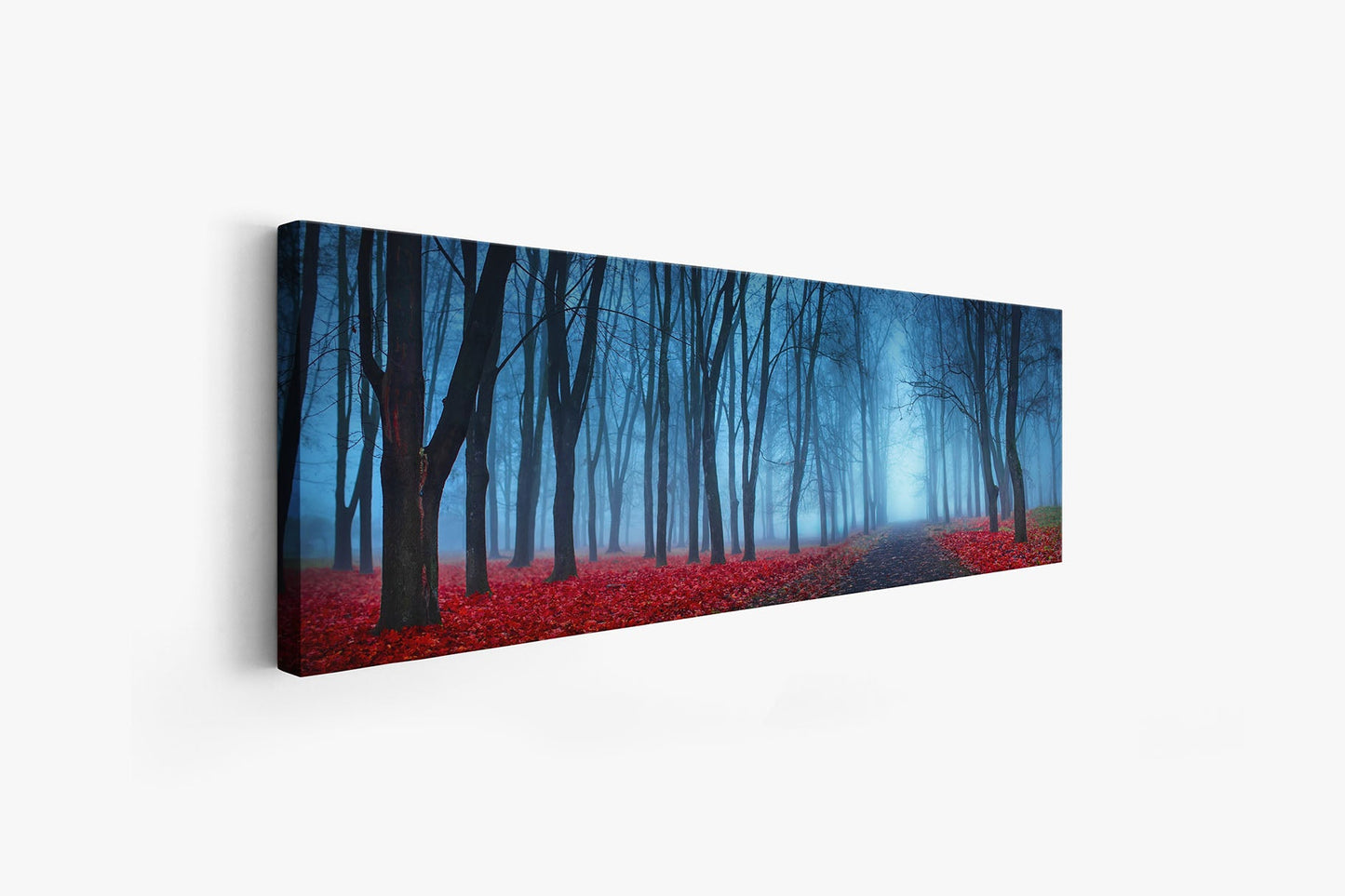 Canvas Print- Blue Mist Trees- Wall Art