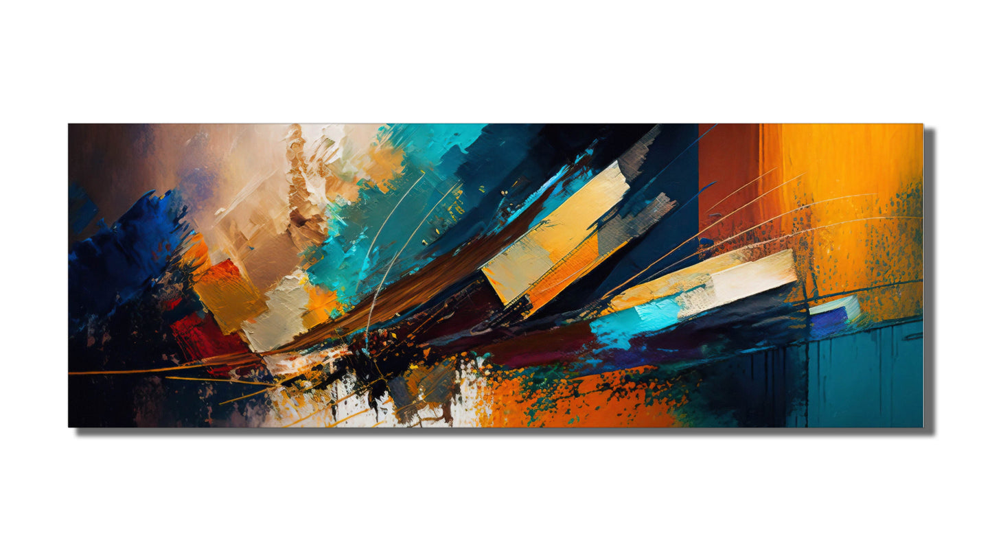 Abstract wing-Large Canvas Wall art- Fine Art--2