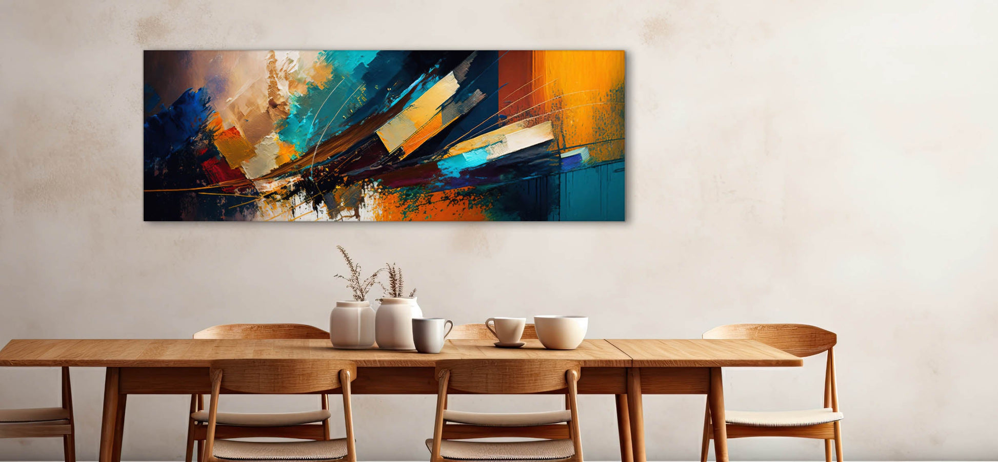 Abstract wing-Large Canvas Wall art- Fine Art--4