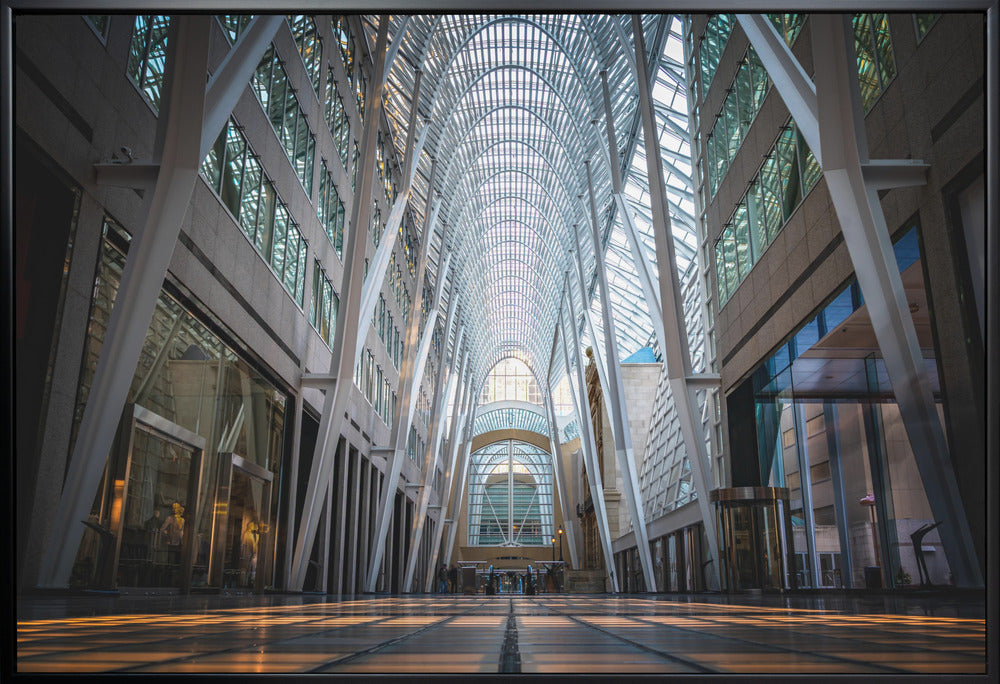 Wall art Brookfield Place, a poetic hymn of light & symmetry-2