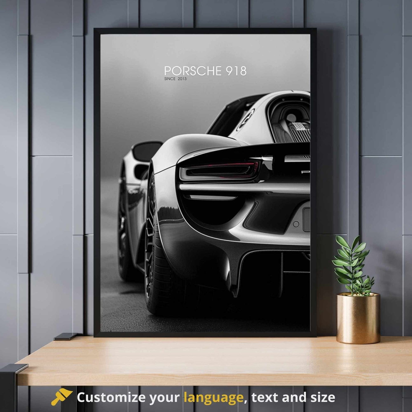 Affiche Porsche 918 | impression Porsche 918-0