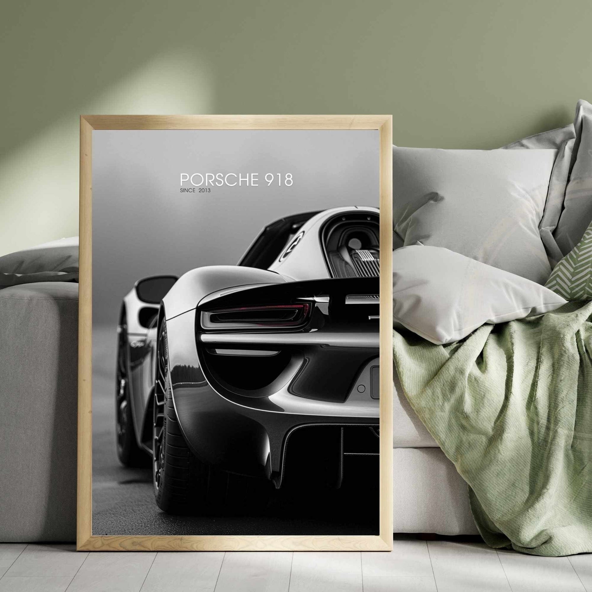 Affiche Porsche 918 | impression Porsche 918-1