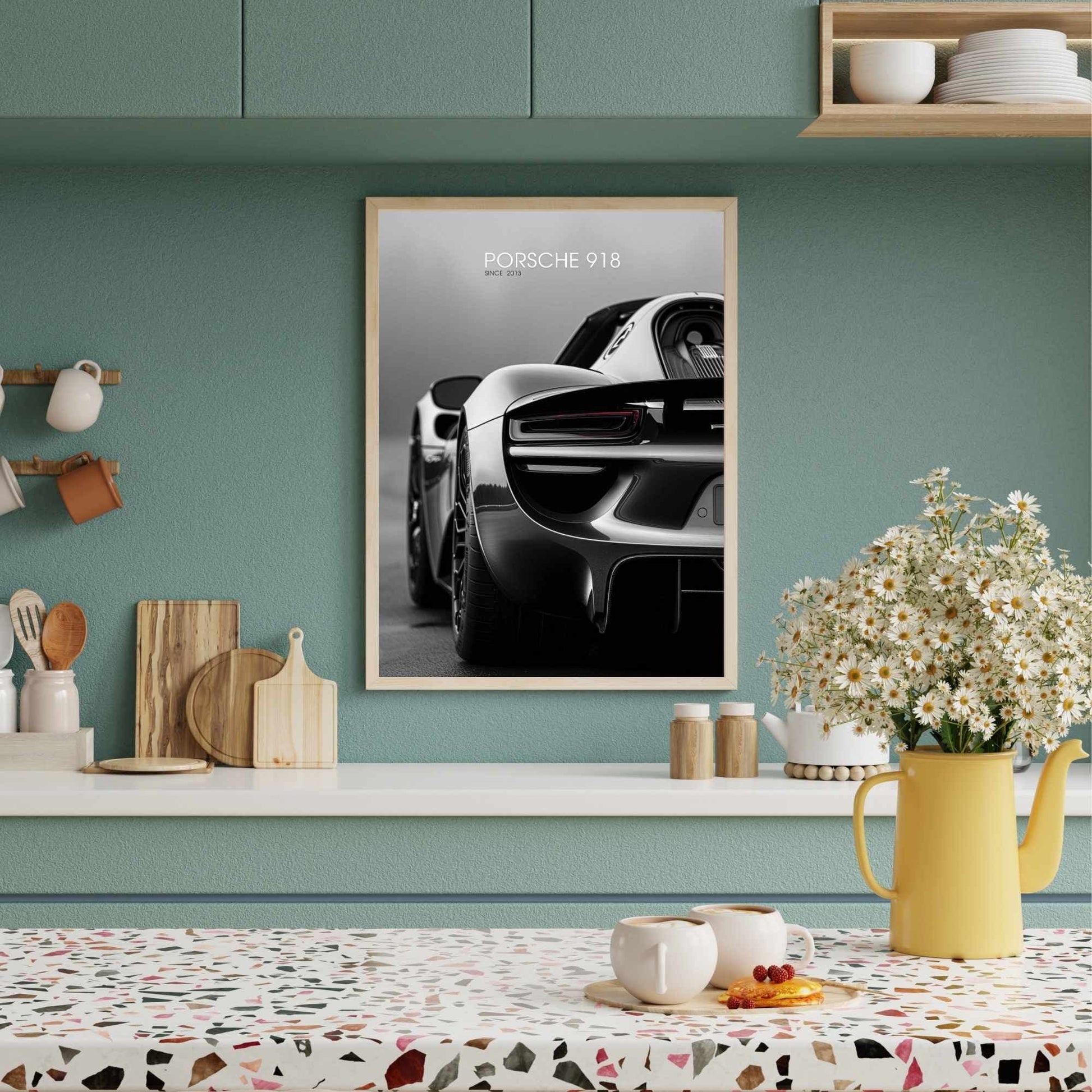 Affiche Porsche 918 | impression Porsche 918-4
