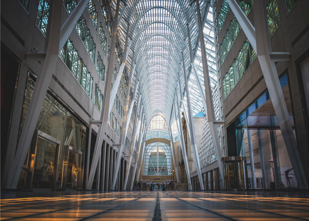 Wall art Brookfield Place, a poetic hymn of light & symmetry-3