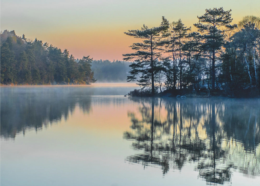 Wall art Before people wake-3