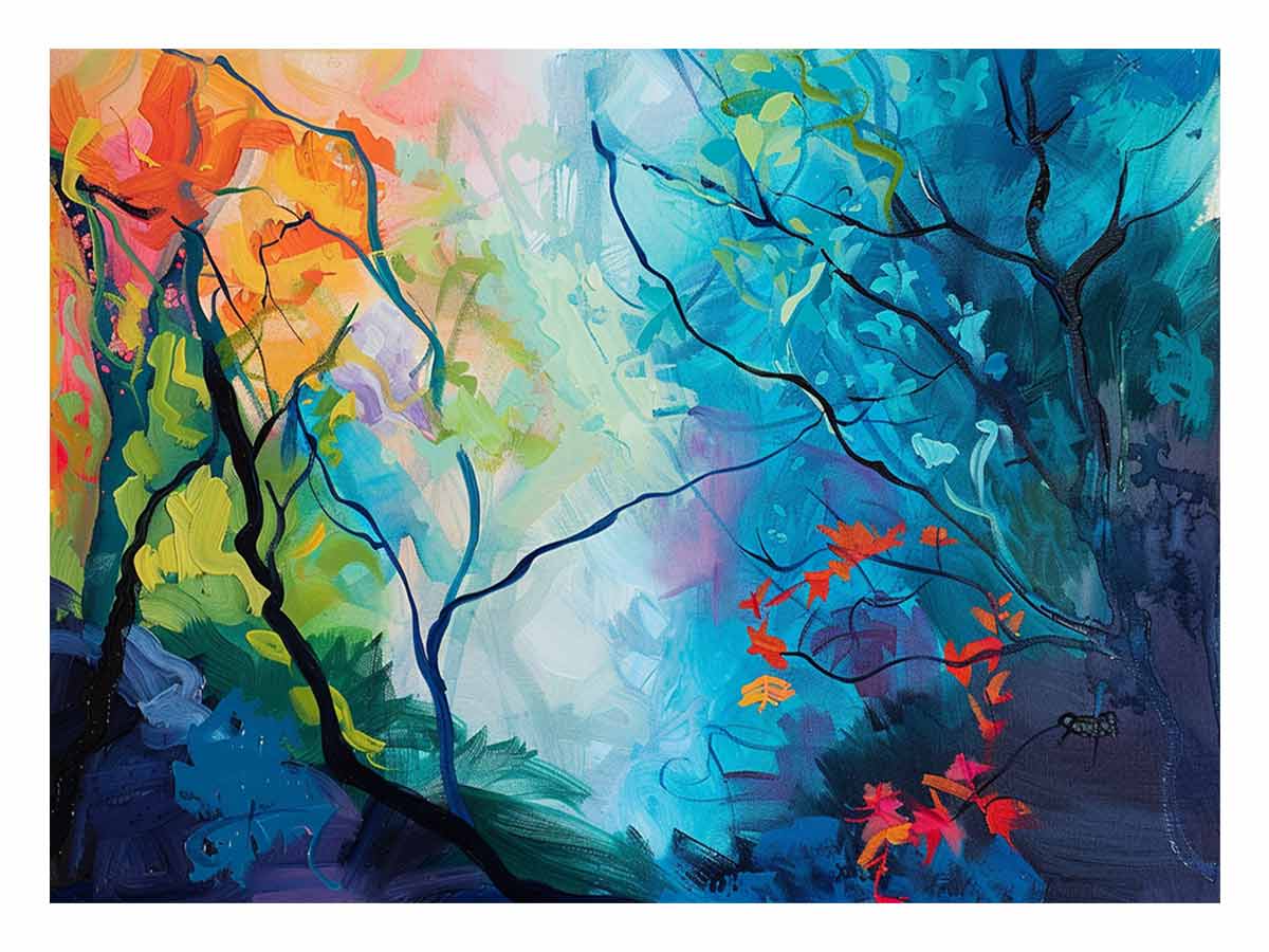 Luxury Fine Art Painitng Canvas Art Print-0