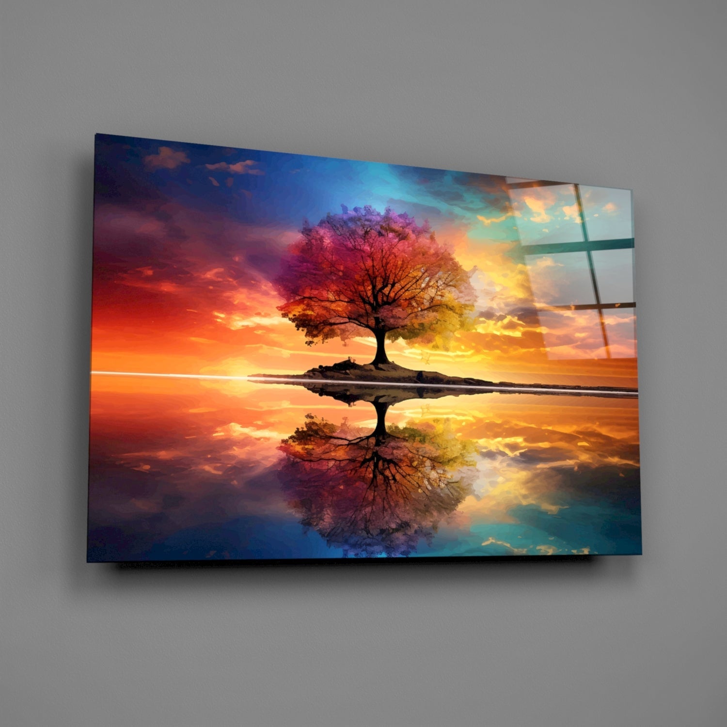 Tree Of Life Glass Wall Art-1